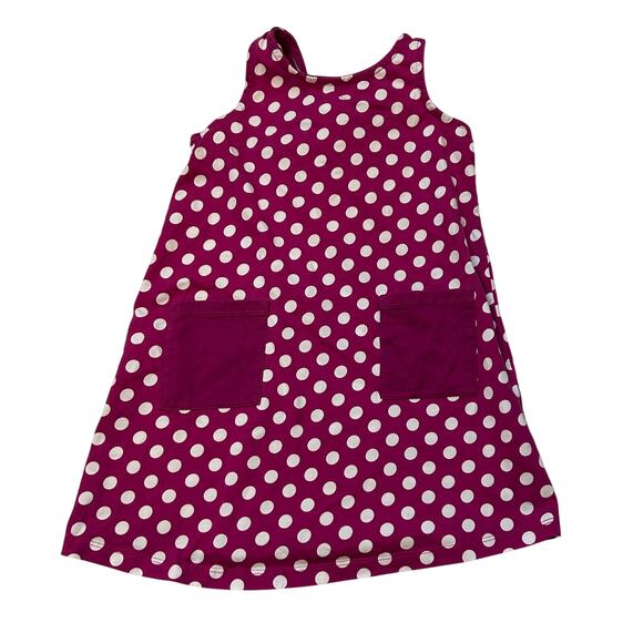 Hanna Andersson Polka Dot Dress 110 - Picture 1 of 4